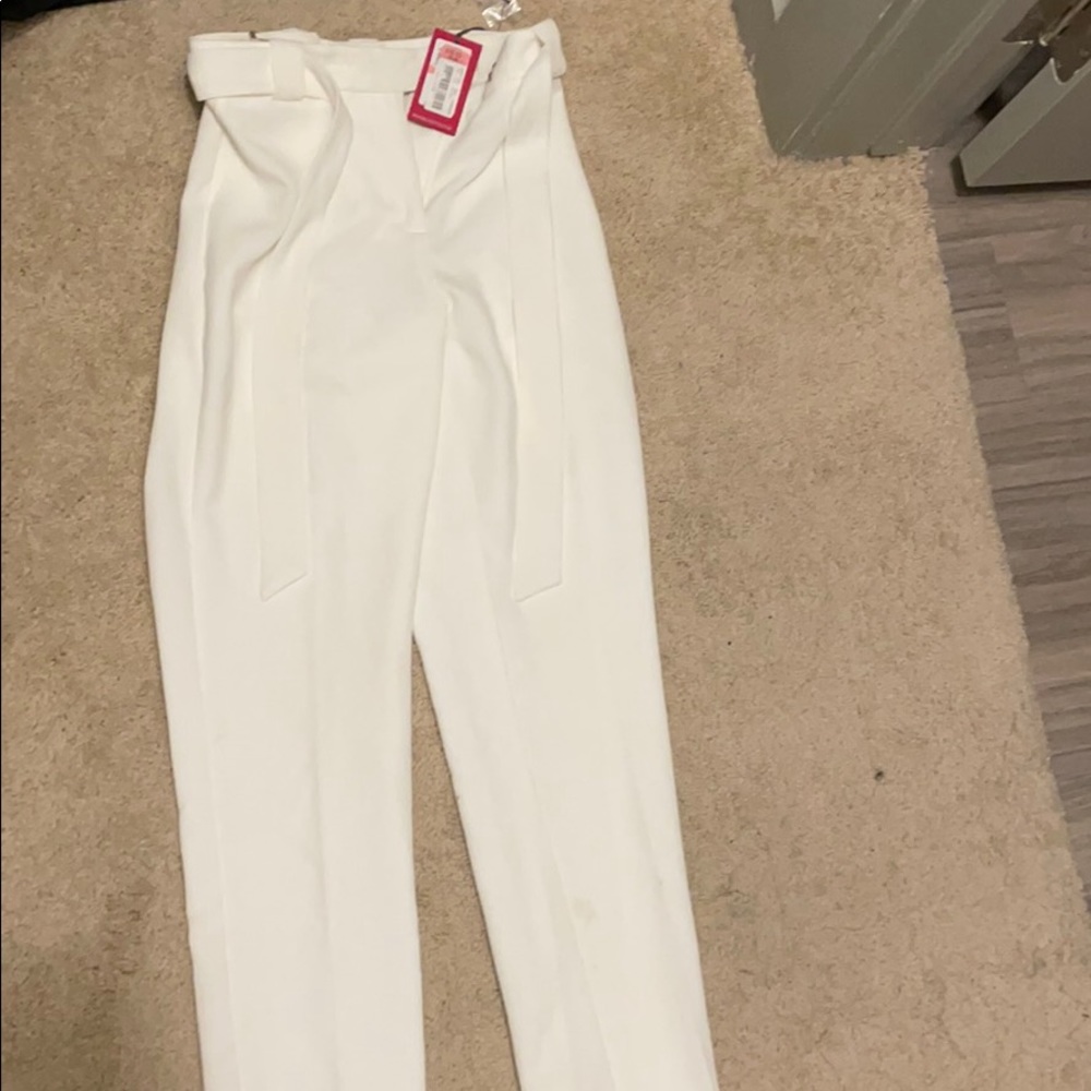 White dress pants